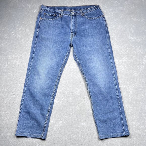 Levi's Other - Levis 505 Jeans Mens Size 36 Blue Denim Jeans Regular Fit Straight